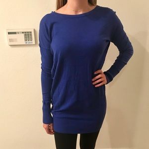 Boutique find! Lovely blue sweater